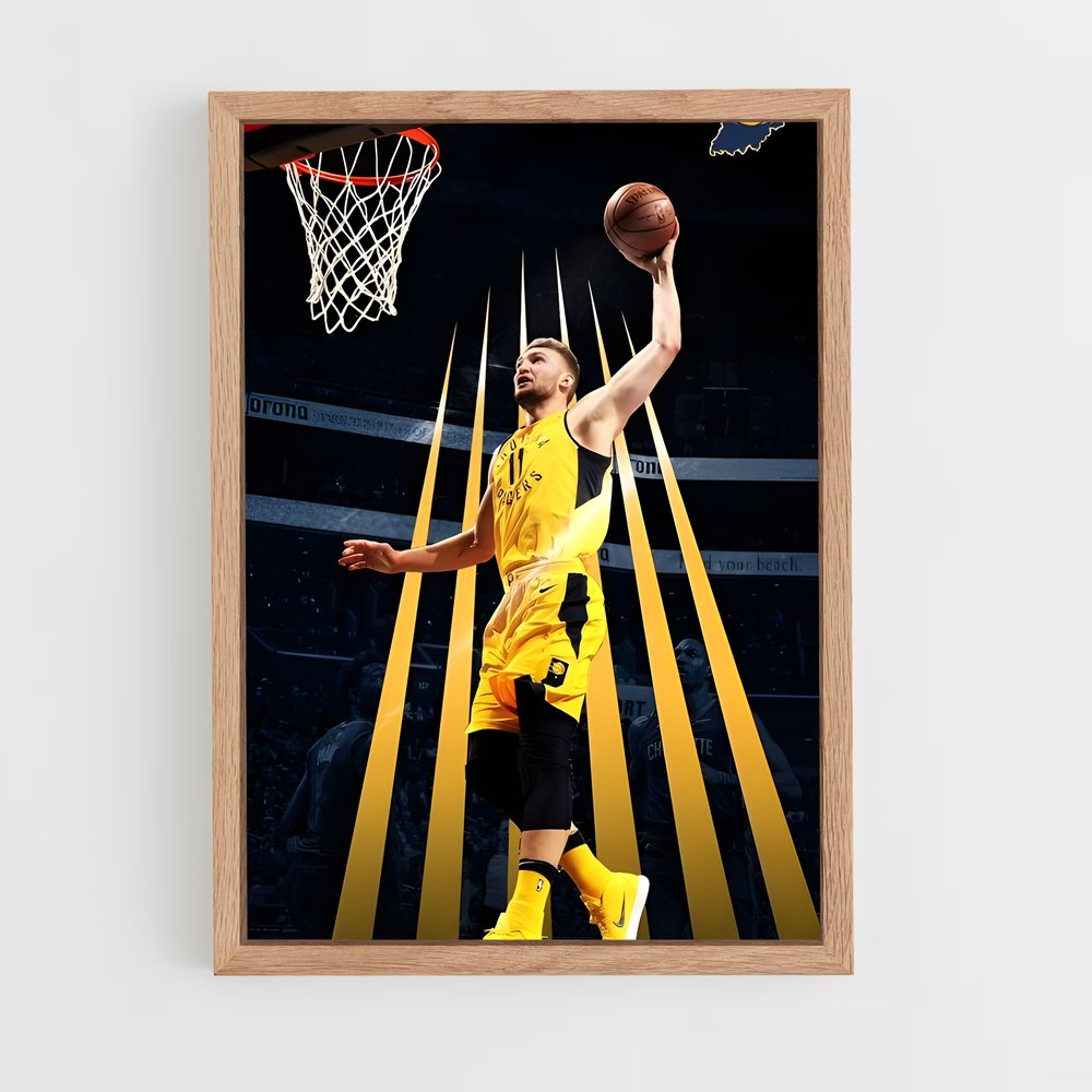 Poster L'Envol de Sabonis – affiche Basketball (vue 4)